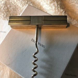 Brand New Vera Wang Silver Plated Corkscrew